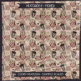 Hextober #17 MOVIES Seamless File + Matching PNGs