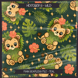 Hextober #13 WILD Seamless File + Matching PNGs