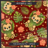 Hextober #13 WILD Seamless File + Matching PNGs