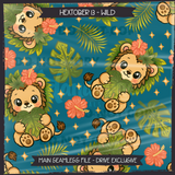 Hextober #13 WILD Seamless File + Matching PNGs