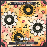 Hextober #1 MUSIC Seamless File + Matching PNGs