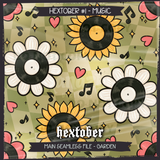 Hextober #1 MUSIC Seamless File + Matching PNGs