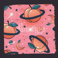 Peaches in Space Seamless File