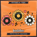 Hextober #1 MUSIC Seamless File + Matching PNGs