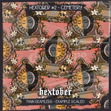 Hextober #2 CEMETERY Seamless File + Matching PNGs