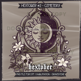 Hextober #2 CEMETERY Seamless File + Matching PNGs