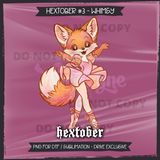 Hextober #3 WHIMSY Seamless File + Matching PNGs