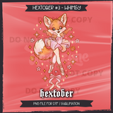 Hextober #3 WHIMSY Seamless File + Matching PNGs