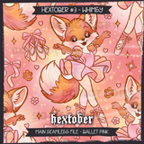 Hextober #3 WHIMSY Seamless File + Matching PNGs