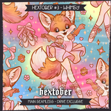 Hextober #3 WHIMSY Seamless File + Matching PNGs
