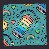 Stay Positive Seamless File