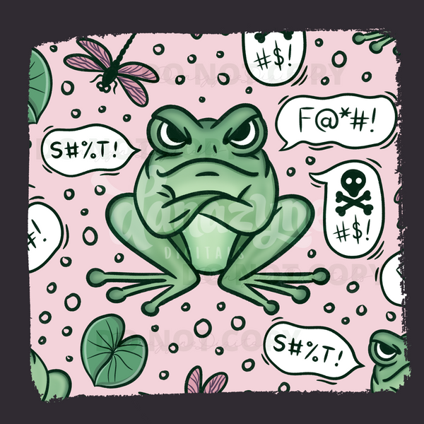 Frustrated Frog Seamless File