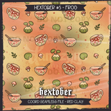 Hextober #5 FROG Seamless File + Matching PNGs