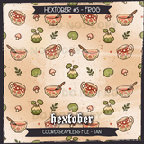 Hextober #5 FROG Seamless File + Matching PNGs