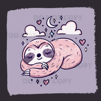 Sleepy Sloth PNG