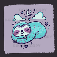 Sleepy Sloth PNG