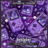 Hextober #6 Dopamine Seamless File + Matching PNGs
