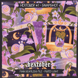 Hextober #7 Snapshot Seamless File + Matching PNGs