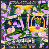 Hextober #7 Snapshot Seamless File + Matching PNGs