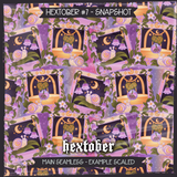 Hextober #7 Snapshot Seamless File + Matching PNGs