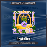 Hextober #7 Snapshot Seamless File + Matching PNGs