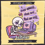Hextober #8 Digital Seamless File + Matching PNGs