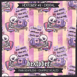 Hextober #8 Digital Seamless File + Matching PNGs
