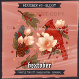 Hextober #9 Bloom Seamless File + Matching PNGs