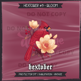Hextober #9 Bloom Seamless File + Matching PNGs