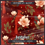Hextober #9 Bloom Seamless File + Matching PNGs
