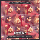 Hextober #9 Bloom Seamless File + Matching PNGs