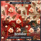 Hextober #9 Bloom Seamless File + Matching PNGs