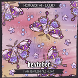 Hextober #11 Liquid Seamless File + Matching PNGs