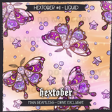 Hextober #11 Liquid Seamless File + Matching PNGs