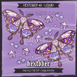Hextober #11 Liquid Seamless File + Matching PNGs
