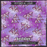 Hextober #11 Liquid Seamless File + Matching PNGs