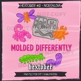 Hextober #12 Nostalgia Seamless File + Matching PNGs