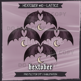 Hextober #10 Lattice Seamless File + Matching PNGs