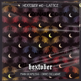 Hextober #10 Lattice Seamless File + Matching PNGs