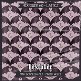 Hextober #10 Lattice Seamless File + Matching PNGs