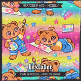 Hextober #22 HOBBY Seamless File + Matching PNGs