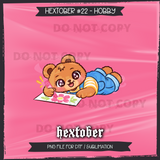 Hextober #22 HOBBY Seamless File + Matching PNGs
