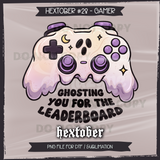 Hextober #28 GAMER Seamless File + Matching PNGs