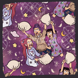 Dream Team Pillow Fight Seamless File & Matching PNG