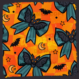 Boo-tiful Bows FREAKIN BATS Seamless File