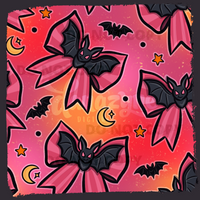 Boo-tiful Bows FREAKIN BATS Seamless File