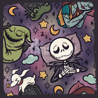 Slumber Before Christmas Seamless File