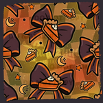 Basic Fall Bows - Here for the Pie - Seamless File