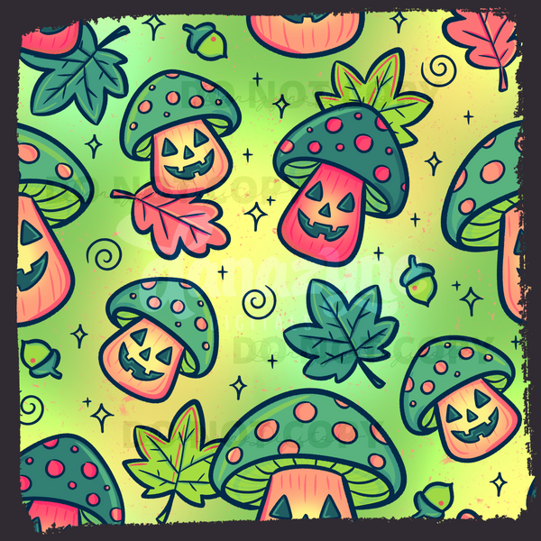 Melon Jack O'Shroom Seamless File + Matching PNG