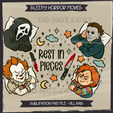 Sleepy Horror Movies - Moonstone Market Semi-Exclusive Bundles (Remaining Stock)